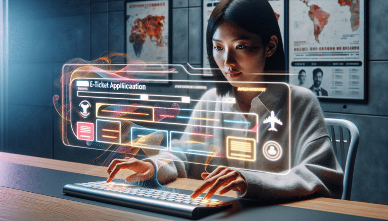 Person completing an online form 768x439